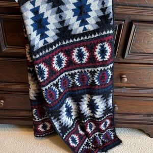 Western styled wrap. Very soft and lightweight